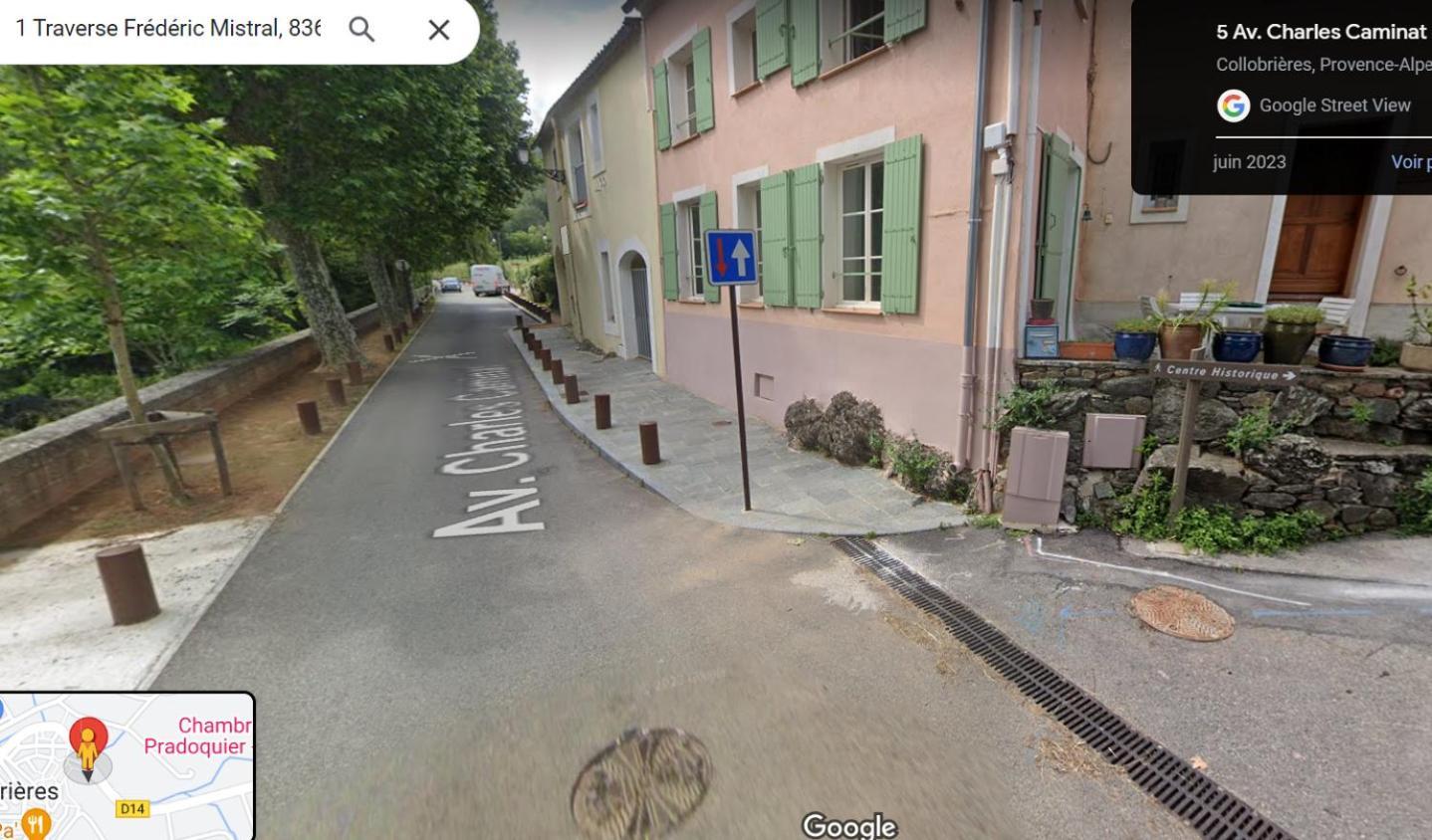 Petit Loft Face Riviere Lägenhet Collobrières Exteriör bild